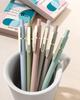 SUNEE Gel Black Smooth Cute and Beautiful Perfect for and Morandi Colors Pens, 6-Pack, 0.5mm, Quick-Drying Ink, Writing, Design, School, Office,