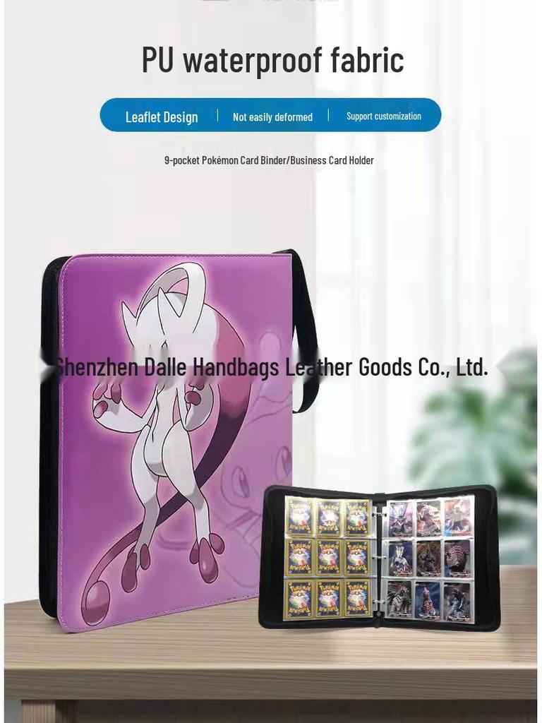 Pokémon & Yu-Gi-Oh Card Collection Storage Book