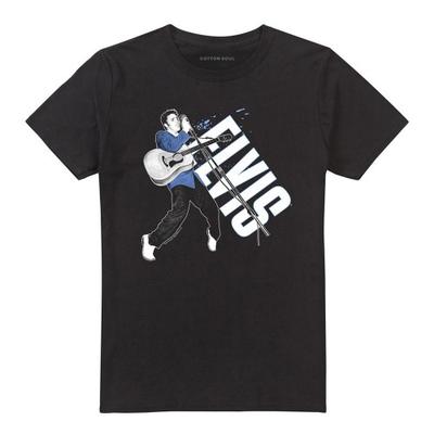 Elvis Presley Unisex Adult On His Toes T-Shirt