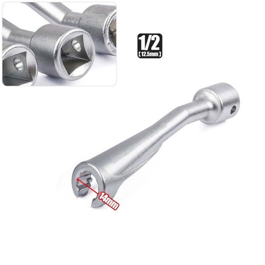 12 Point Bi-Hex Fuel Injector Socket Open End Wrench Chromium Steel