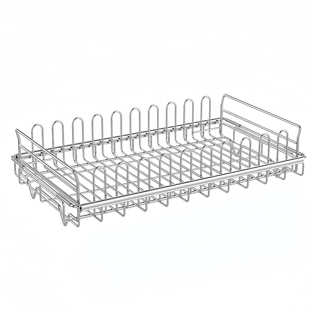 

1PC Sink Drying Rack 37x21.5x8cm With Rack For Storage Plates, Bowls, And Kitchen Essentials Stainless Steel Dish Drying Bracket China Mainland