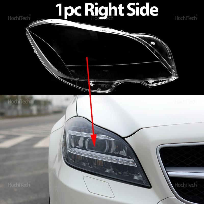 

Для Mercedes-Benz CLS W218 C218 X218 2012-2016 Накладка на фару Автомобільна лінза для фар Скло Заміна Передній плафон Автомобільний корпус