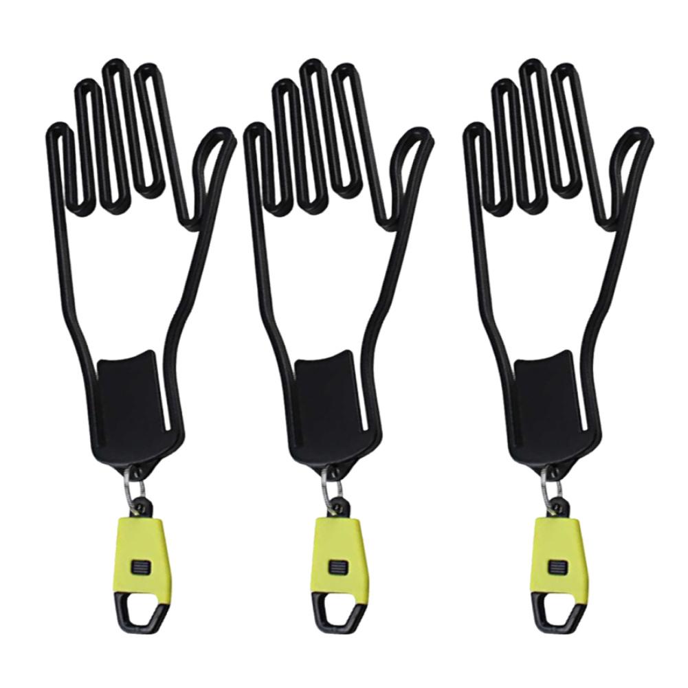 3-1PC Portable Golf Glove Holder Rack Plastic Gloves Hanger Golf Glove Dryer Shaper Gloves Stretcher Holder Keeper Display Stand