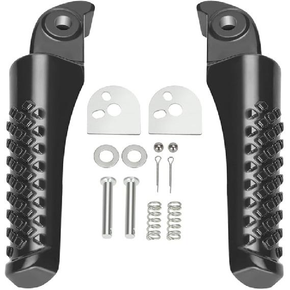 YOXUFA Mini Bike Foot Pegs Kit Replacement For Coleman Minibike CT200U CT200U-EX BT200X CT100U CC100X 97Cc 100Cc 3.0Hp 196Cc 200Cc 6.5Hp Powersports