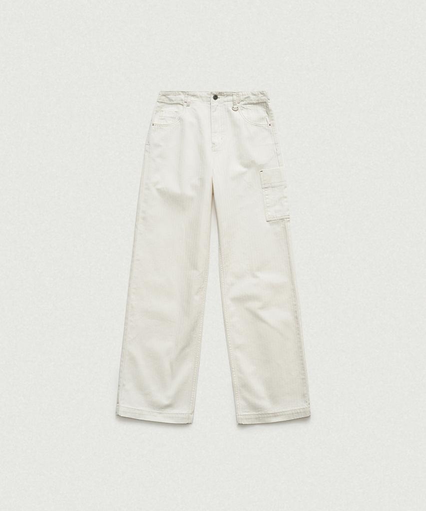 Deobanes Dune Cargo Pants_Ivory