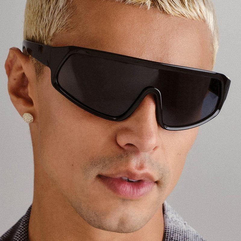 Punk Style Men Sunglasses New Fashion Windproof Mountaineering Woman Sun Glasses Bicycling Hiking Men Sunglass