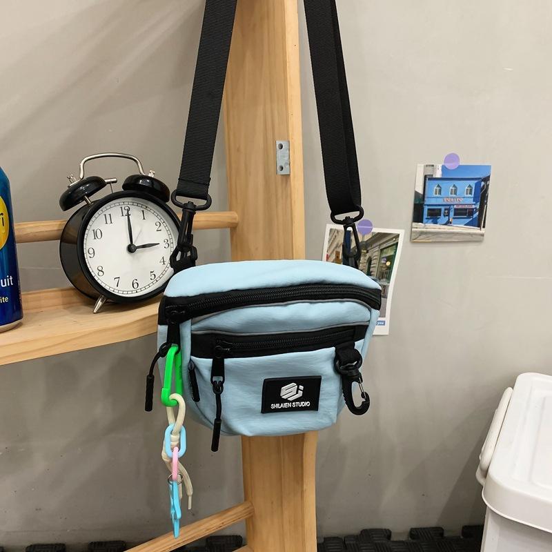 Lightweight Mobile Phone Small Satchel Women'S Trendy Brand Street Men'S Messenger Bag Fashion Sports Trendy Bag