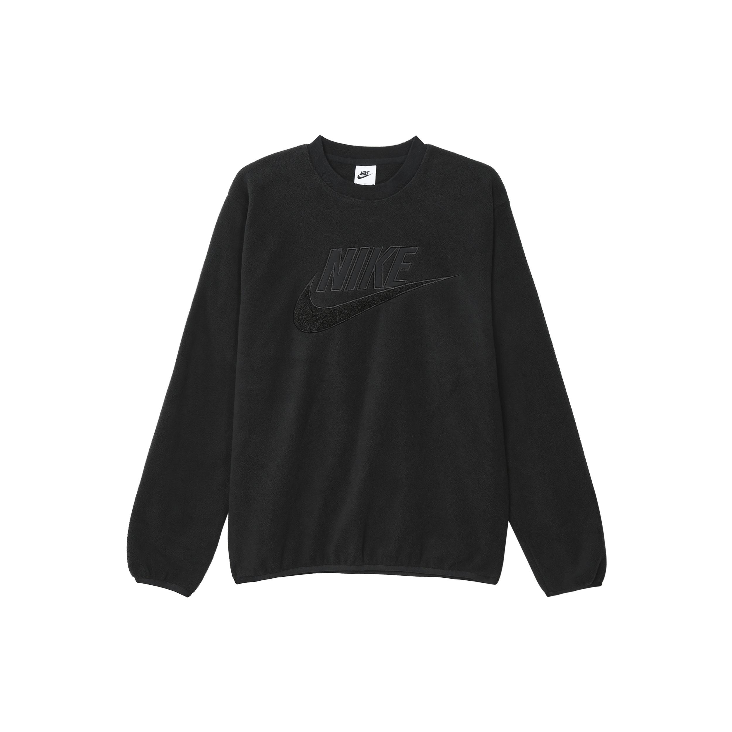 Nike NSW fleece logo sweatshirt Black Men s DQ4889-010 M