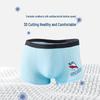 Lonsa Boys' Cotton Antibacterial Boxer Briefs (4-Pack)
