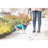 Manteau Pour Chien - Trixie - Pontis - Turquoise - 33 Cm - Harnais Intégré