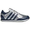 Adidas Galaxy OG Silver Metallic Night Indigo Unisex Sneakers Off-White JR1614