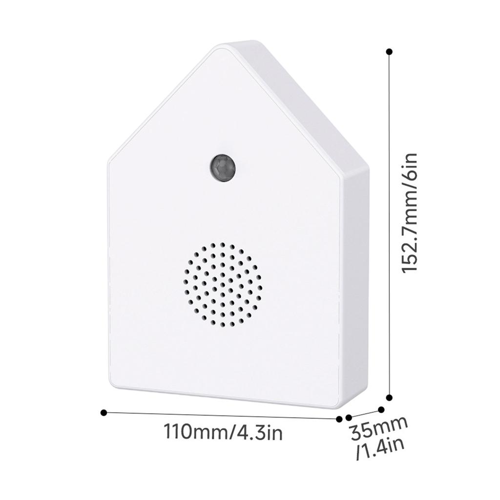 Bird Chirping Sound Box Compact Bird Sound Machine Realistic Audio Indoor Ambient Noise for Home Bedroom Balcony Living Room
