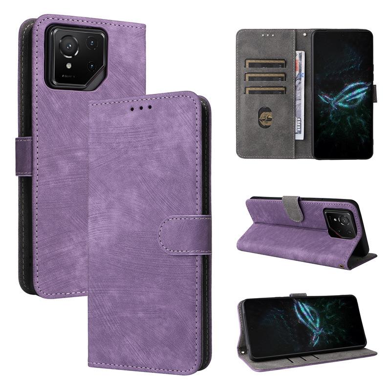 Flip Cases For Asus ROG Phone 9/ROG Phone 9 Pro Leather Case [Flip Vintage Leather] Shockproof Durable Retro Protective Cover