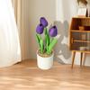 Artificial Flowers Home Party Decor Plastics Tulip Potted