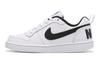 Nike Court Borough Low 'Summit White Black' GS 839985-101