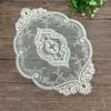 1PC Dinning Table Cover Embroidered Table Cloth Elegant Round Lace Tablecloth Coffee Coasters Napkin Party Wedding Decoration