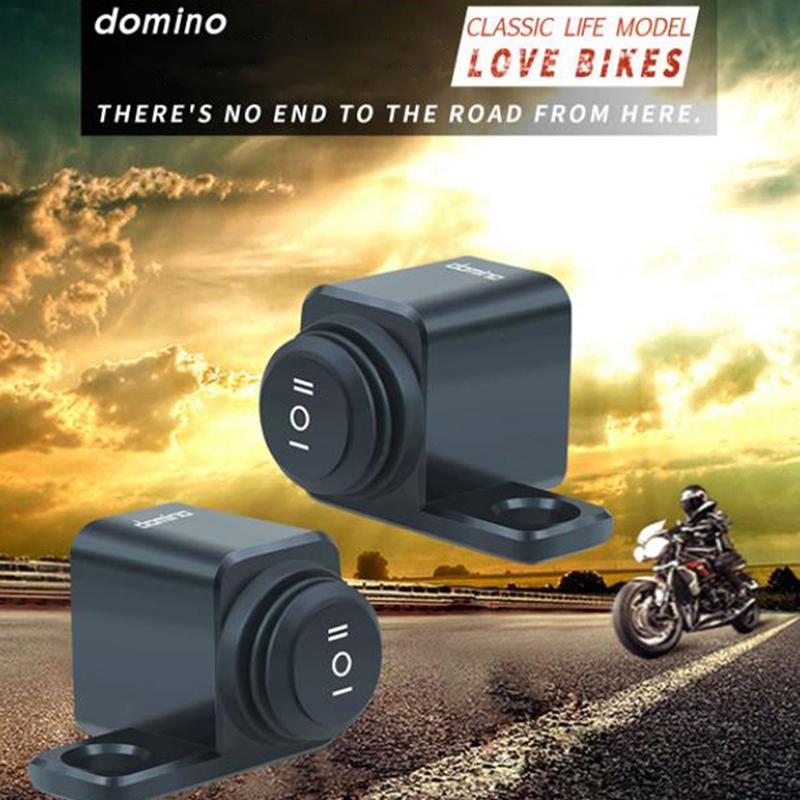Aluminum Alloy Motorcycle Handlebar Headlight Switch Three-Position Waterproof