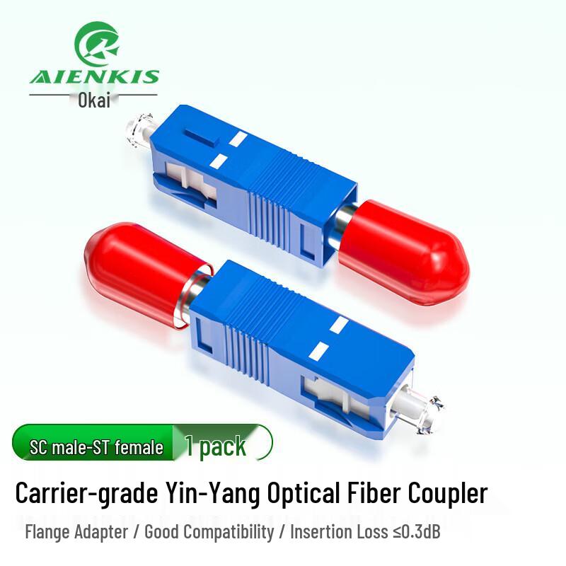 AIENKIS Telecom-Grade Fiber Optic Adapters