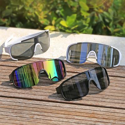 New Large Frame Outdoor Cycling Glasses Sports Fashion Eyewear Mountaineering And Skiing Goggles Windproof Sunglasses