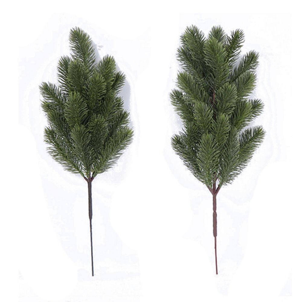 Green Artificial Pine Branch Christmas Tree Simulation Pine Needle  Hotel Office
