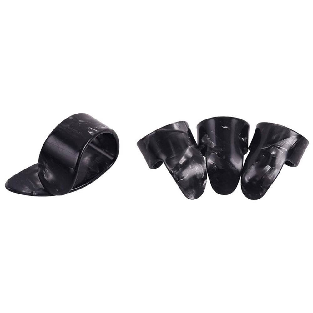 

4/8Pcs Alaska Picks Plectrums S M L XL Stringed Instrument Finger Picks Guitar Finger Covers Plastic for Acoustic Electric Guita