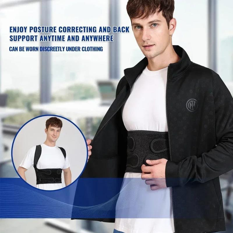 Corrector Back Orthopedic Straps Men Women Spinal Brace Comfortable Effective Upper Back Brace