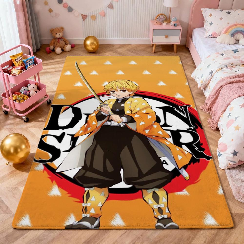 Demon Slayer Guardians Humanity Patterned Rug Allseason Carpet For Bedroom Kitchen Bathroom Home Decor Memorial Gift