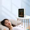 6-in-1 Air Quality Meter Real-Time CO2 Tester Portable Temperature Humidity Detector for Office School & Hotel