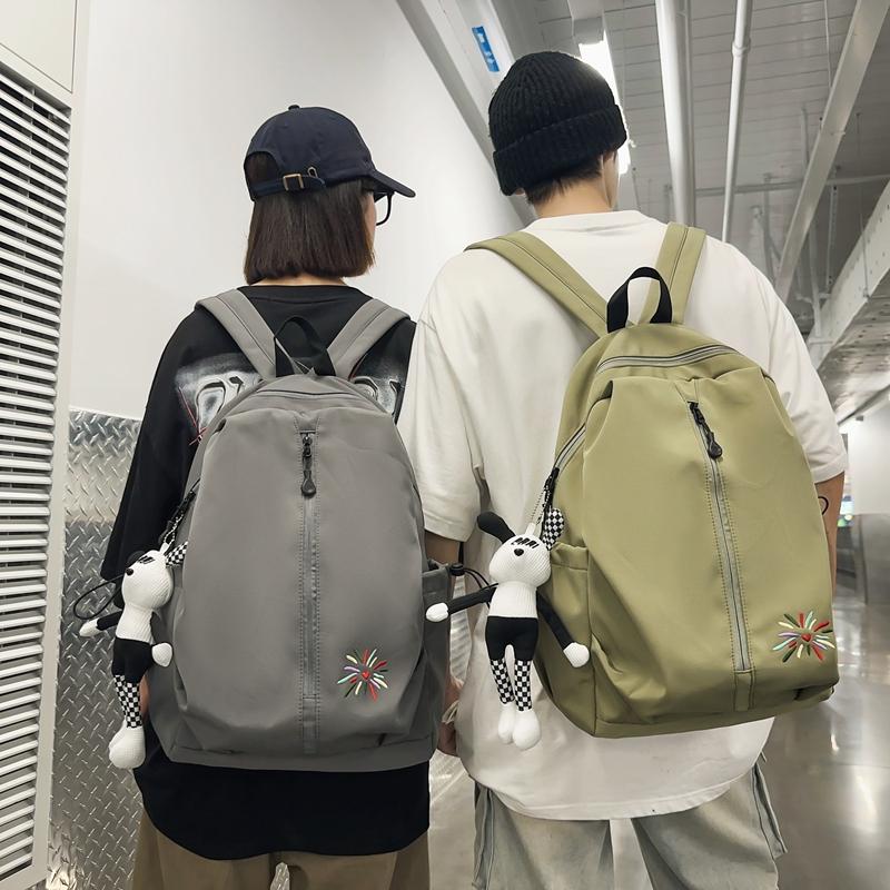 Студенческий легкий маленький рюкзак мужской рюкзак водонепроницаемая школьная сумка — фото 3