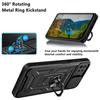 For Samsung Phone Case Galaxy M32 Slide Camera Lens Phone Cases For Samsung Galaxy M32 M 32 4g 5g Shockproof Military Grade Armor Ring Stand Cover