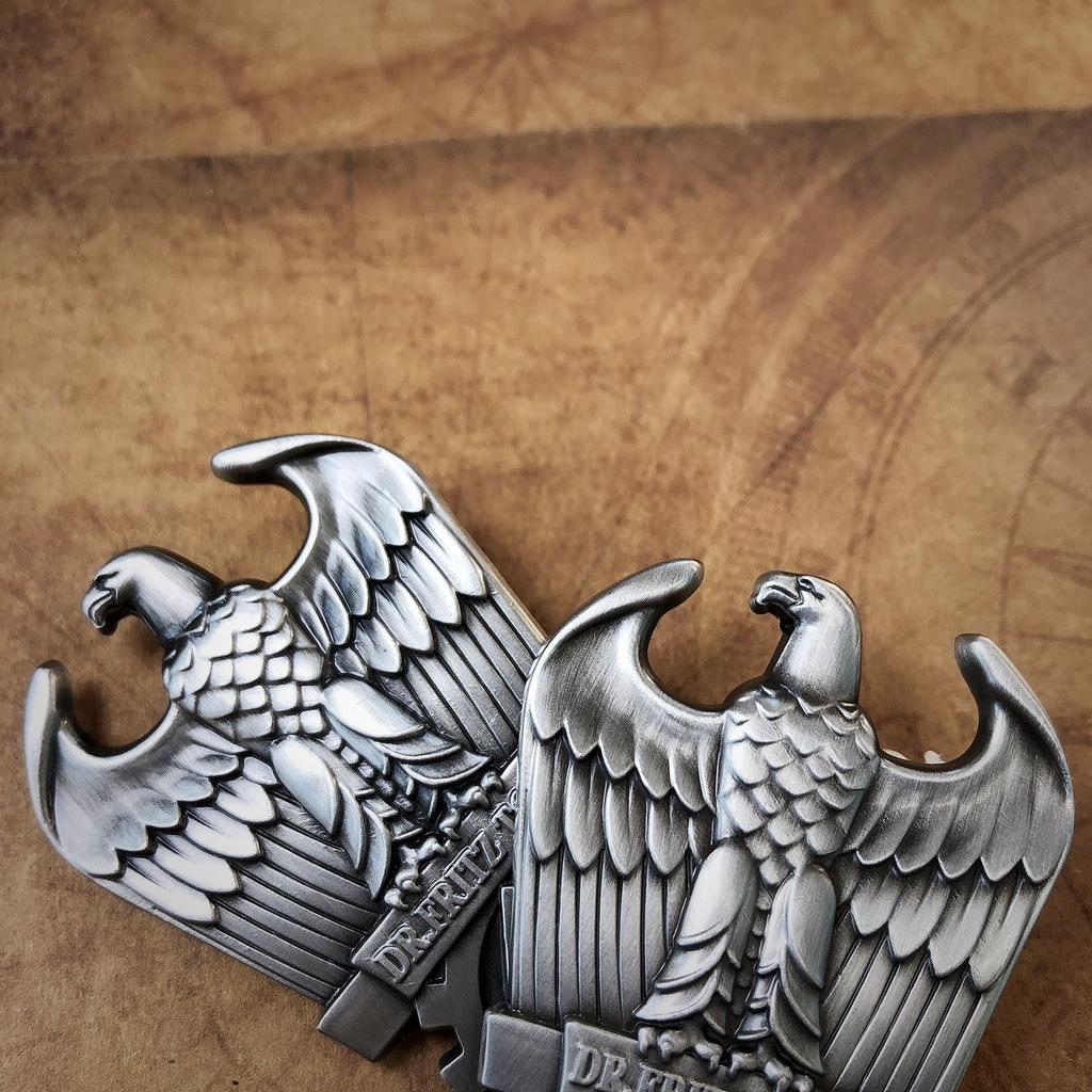 Emperor Tott Medal, Prussian Metal Eagle Brooch, Soviet Medal, Badge, Honor Badge, Christmas Gift, Stocking Stuffers