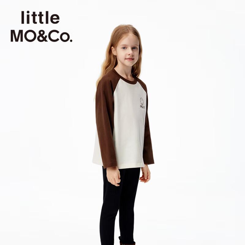 little MO&Co. x Smiley Cotton Long-Sleeve Kids' T-Shirt