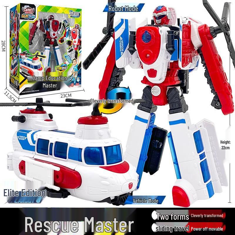 Кайбао Летающий Автомобиль Робот: Трансформирующаяся спасательная игрушка