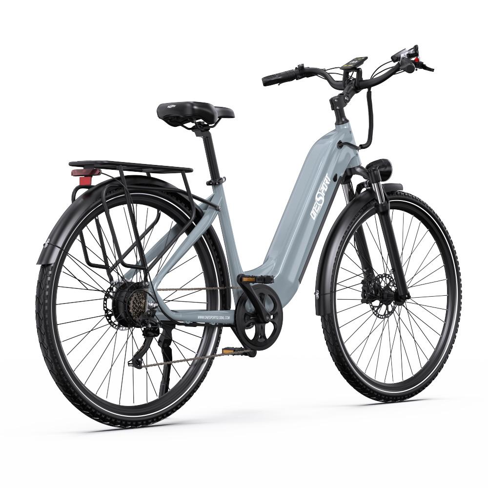 ONESPORT OT05 Pro All-Terrain Adult Electric Bicycle With Seat 250W Motor 36V22.5Ah Battery 28 Inch Wide Tires Electric Bike Off-Road E-Mountain Bike