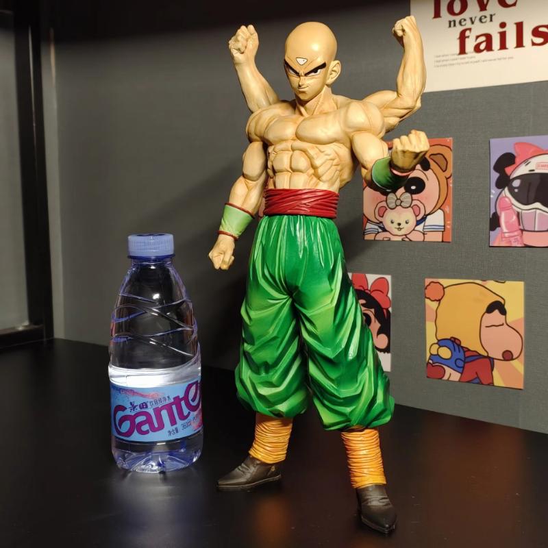30cm Anime Drogan Boll Z Tien Shinhan Figure Action Figures Gk Statue Collection Model Toys For Children Christmas Gifts