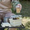1Set Seasoning Dispenser Bottle Outdoor Storage Box Picnic BBQ Plastic Sundries Box Portable Jar Spice Storage Bag