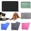 48*30*2cm Silicone Pet Mat Anti-spill Dog And Cat Feeding Mat