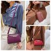 Mini Fashionable Single-shoulder Crossbody Bag for Ladies, Versatile and Lightweight Clutch, Work Phone Bag, Leather Bag