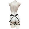 Goth Women Sexy Bondage Harness Leather Belt Lingerie Fetish Underwear Thigh Garter Stocking Women's Harness Bra Accessories