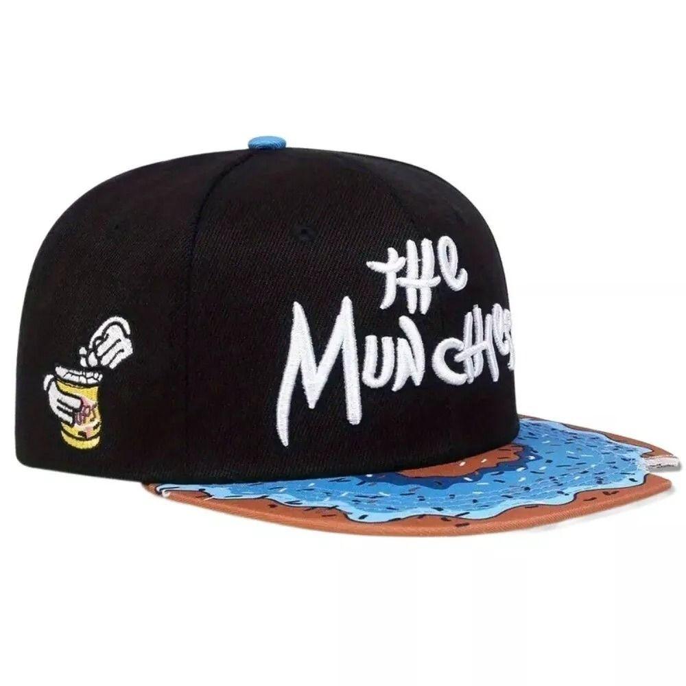 THE MUNCHIES Baseball Cap Embroidery Snapback Hat Fashion Sunscreen Cap  Outdoor