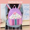 Cartoon Line Panda Girls Toddler Backpack With Fashion Sequins For School Use