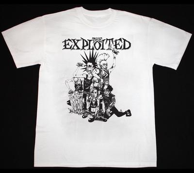 The Exploited Punk White Men Tshirt Tee All Sizes S To 5Xl XA01 Unisex T-Shirt