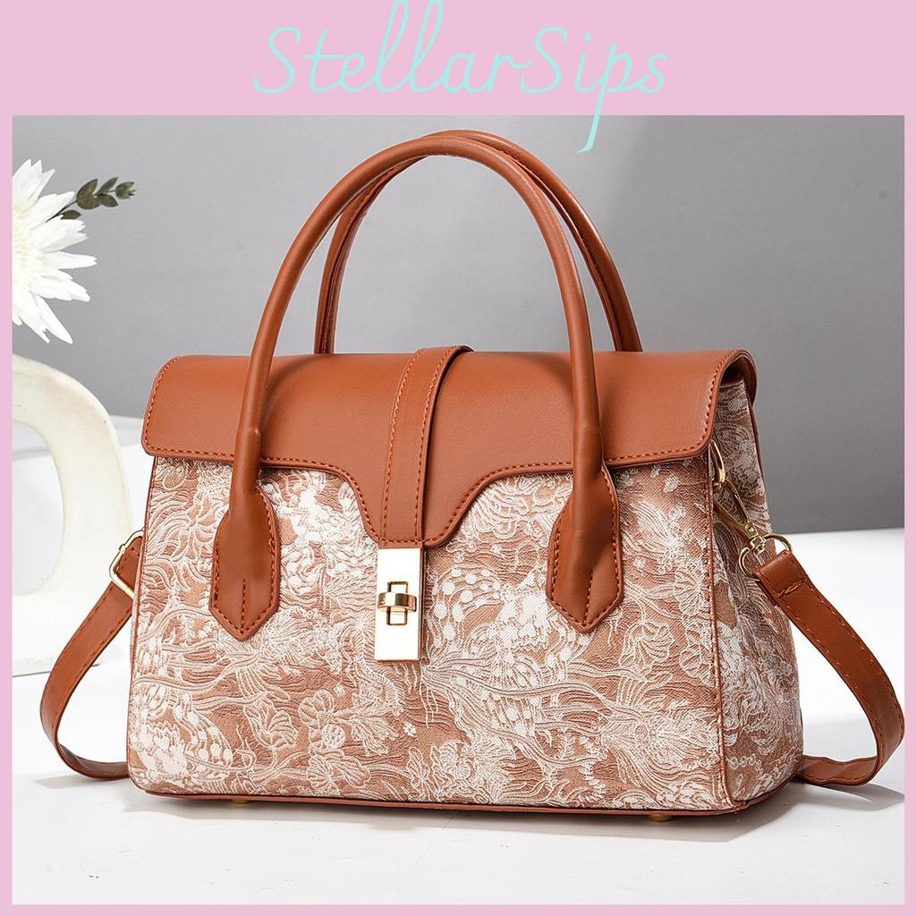 Elegant Pu Tote Bag For Mothers Featuring Chic Crossbody Sling And Soft Medium Structure For Daily Use
