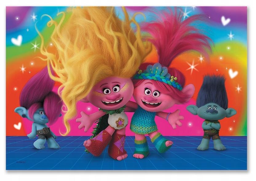 PUZZLE 60 PRZYJACIELSKIE TROLLE 17386