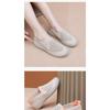 Summer New Openwork Women's Shoes Breathable Casual One-foot Mom Shoes Lightweight and Comfortable Mesh Middle-aged and Elderly Slip-ons