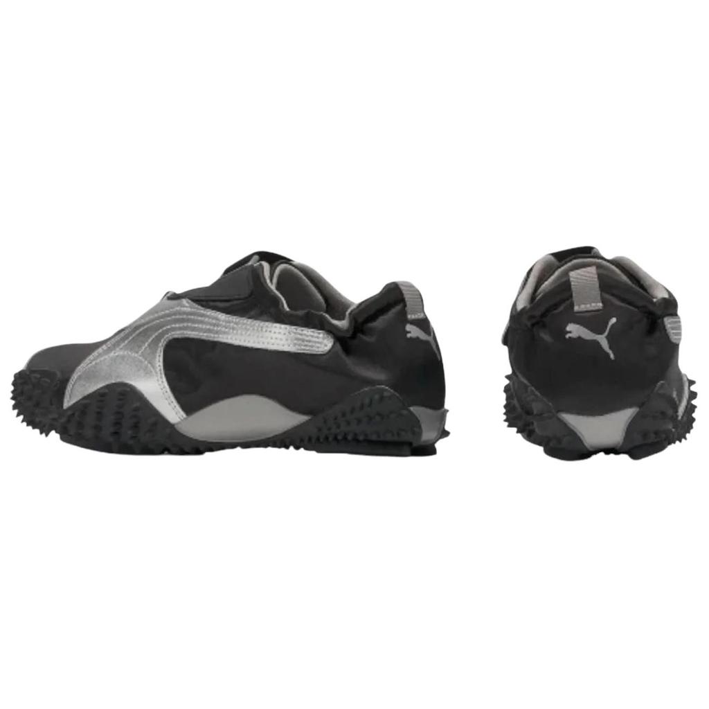 Puma Mostro Power & Grace Scarpe da Corsa Basse Comode Versatili in Tessuto di Pelle Sneaker Unisex Nero Argento 399827-06