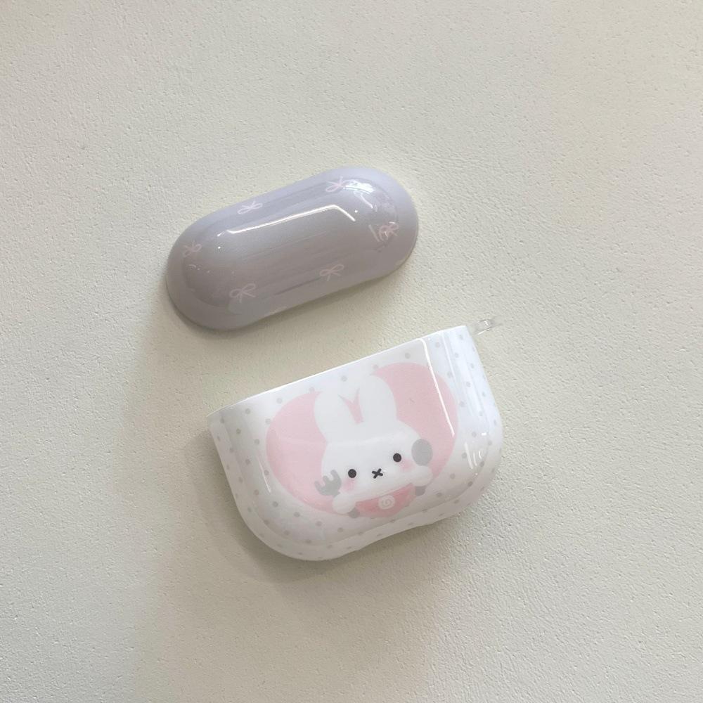 Applicable to Apple AirPods 1 /1 generation love miffy earphone cover PRO1 cartoon pendant case PRO1 anti-drop