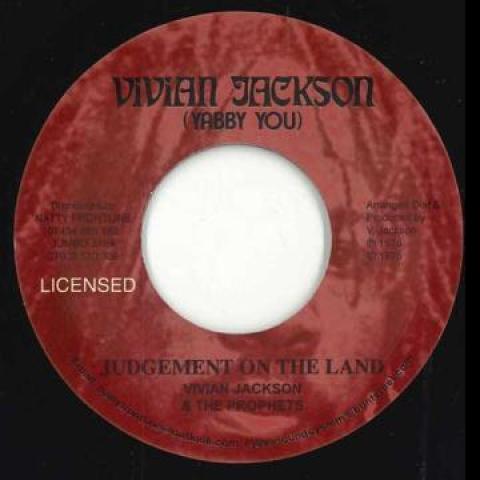 

7-дюймовая пластинка VIVIAN JACKSON, PROPHENTS - Judgement On The Land / Judgement D YU710 Вивиан Джексон 1976 Великобритания Регги, Ска и Даб