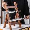 Japanese Sushi Sashimi Yusheng Display Knife Holder Commercial Kitchen Solid Wood 4/5/6 Multi-layer Knife Storage Rack