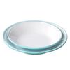 Nordic Style Commercial Buffet Plate – Durable Round Plastic Plate for Hotels and Restaurants